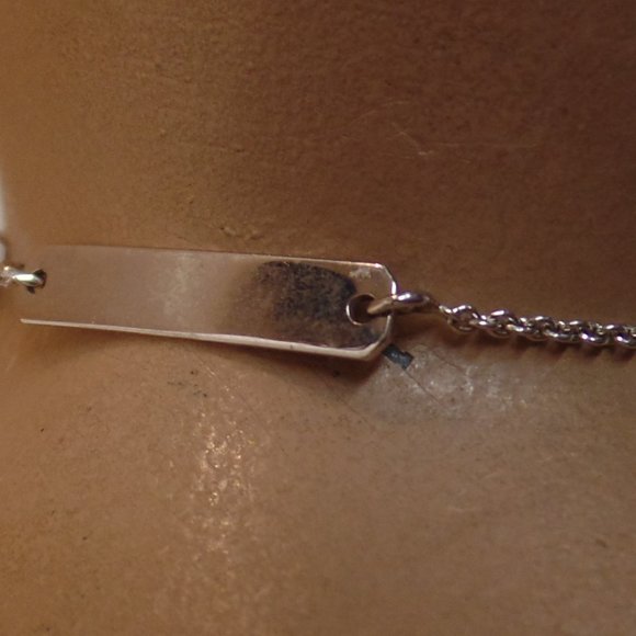 Giani Bernini  9.25 Sterling Silver Bar Bracelet Adjustable Sizing BNWT $90.00 - Picture 7 of 10